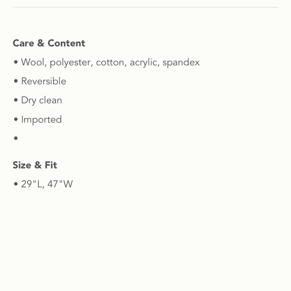 Anthropologie Wintertide Reversible Poncho - Picture 3 of 3